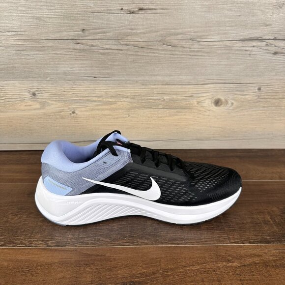 Nike Air Zoom Structure 24 Mens Size 12 Black Ashen Slate White DA8535 008 - Picture 6 of 9